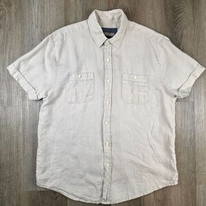 Bruno 100% Linen Shirt Size L
